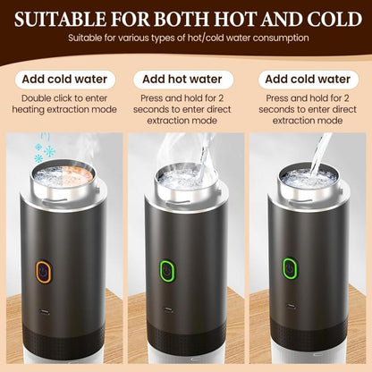 Portable Electric Coffee Machine, 1 Set USB Rechargeable Coffee Maker, 3 in 1 Design Coffee Machine for Capsules, Coffee Powder, Easy to Clean Nespresso Machine, Coffee-Making Tools