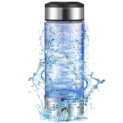 Hydrogen Water Bottle Efficient Hydrogen Water Maker Bottle 360Ml Generator Non-Slip Hydrogen Water Ionizer Machine Good Sealing Hydrogen Rich Water Cup Reusable for Home Office